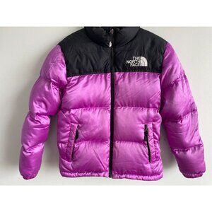 The North Face Puffer Girls sz L 14 16 1996 Retro Nuptse Jacket sweet Violet